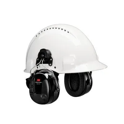 3 weeks lead time ........ 3M PELTOR MT13H221P3E ProTac III Headset, Black, Hard Hat Attached. Each