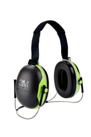 3M PELTOR X4 Earmuffs X4B, Behind-the-Head, 10 EA/Case