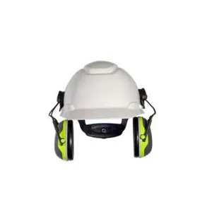 3M X4P3E PELTOR Cap-Attached Earmuffs, NRR 25 Decibel