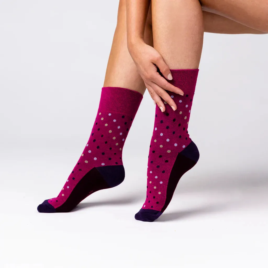 Amy Stripe Non Binding Socks for Women