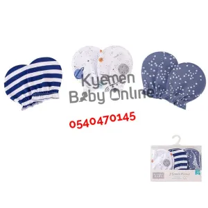 Baby Boy Mittens (3 Pairs) Space (Hudson Baby)