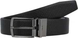 Boss Olog OR35 In Black Brown Reversible Belt For Men