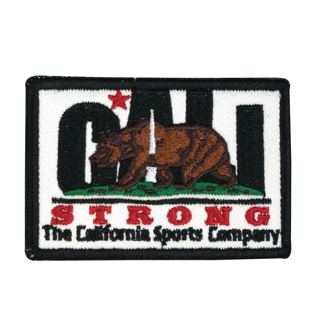 CALI Strong Original Hook-and-Loop 2x3 Morale Patch