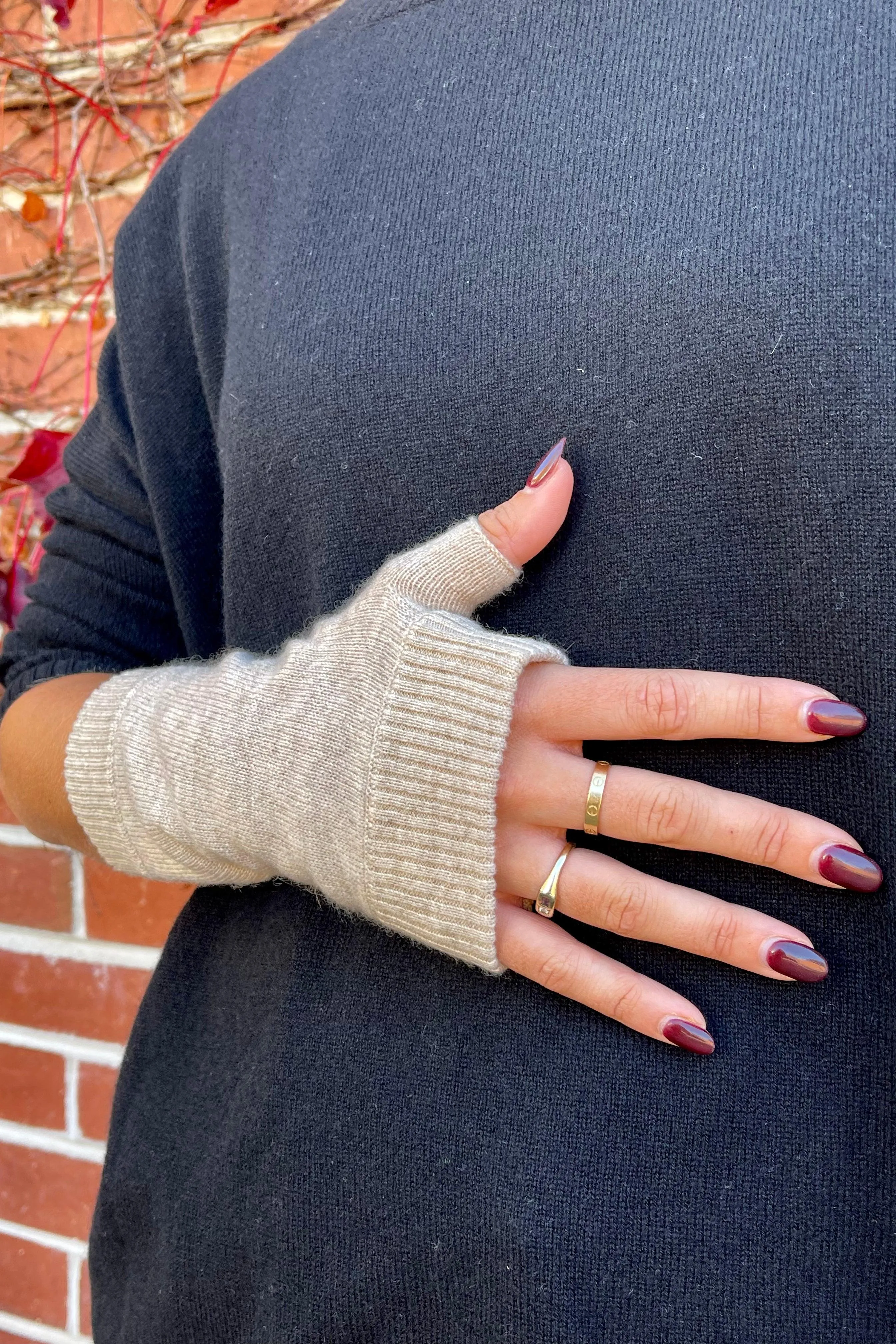 Cashmere Gloves | Oatmeal