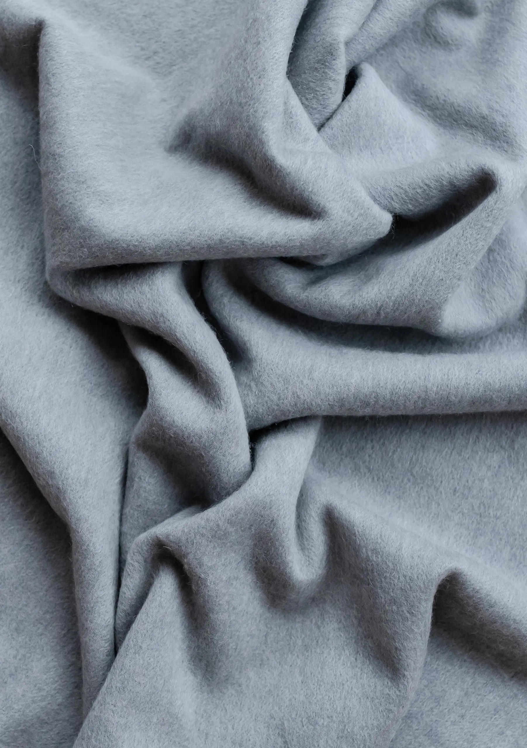 Cashmere Scarf in Light Grey Melange