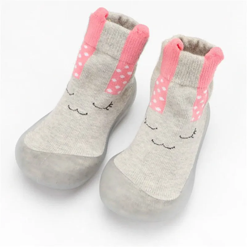 Children's Floor Socks 0-4 Years Old Baby Rubber-soled Non-slip Toddler Socks