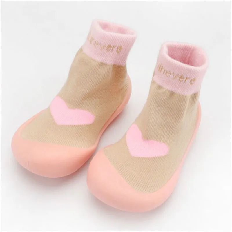 Children's Floor Socks 0-4 Years Old Baby Rubber-soled Non-slip Toddler Socks