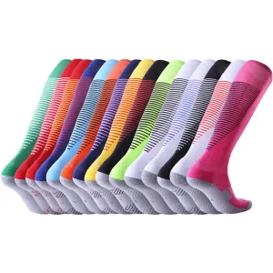 Children's Over-the-Knee Football Socks Men's Thickened Towel Stockings Adult Anti-Slip Sports Socks