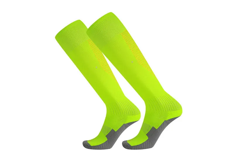 Children's Over-the-Knee Football Socks Men's Thickened Towel Stockings Adult Anti-Slip Sports Socks