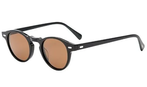 Classy Men Sunglasses Retro Black/Brown