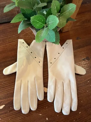 Cream Gloves - Size 7