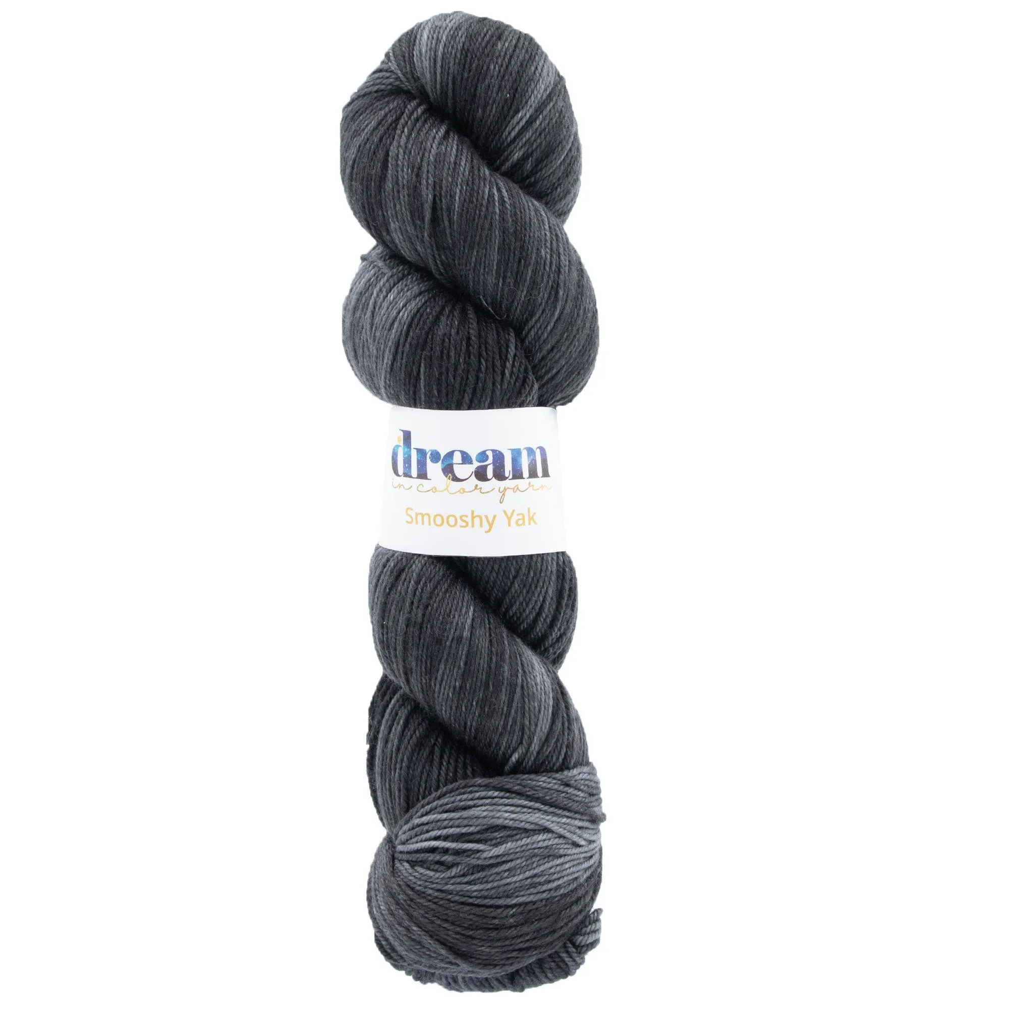 Dream in Color Smooshy Yak Yarn - Black Pearl