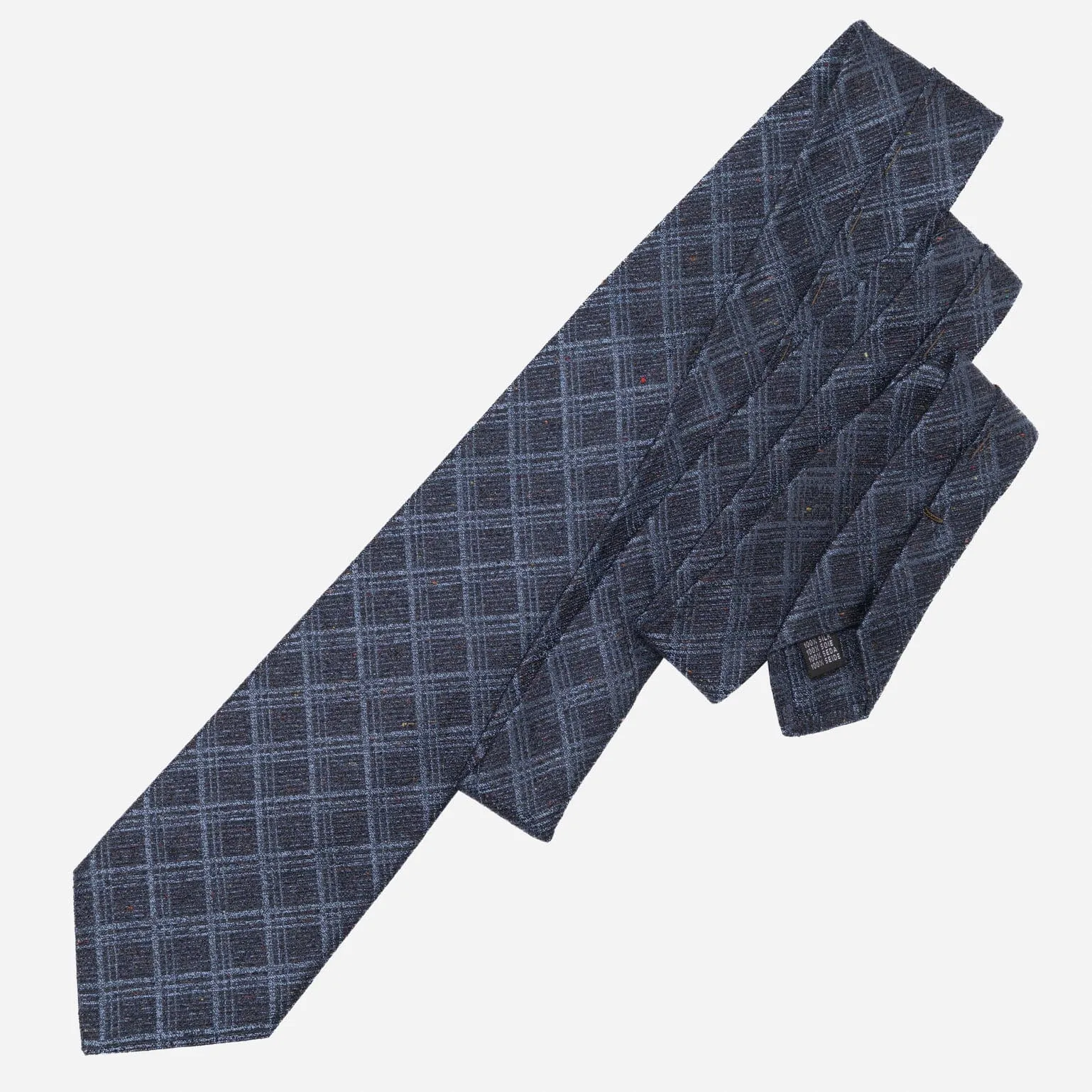 Empoli - Silk Jacquard Tie - Blue