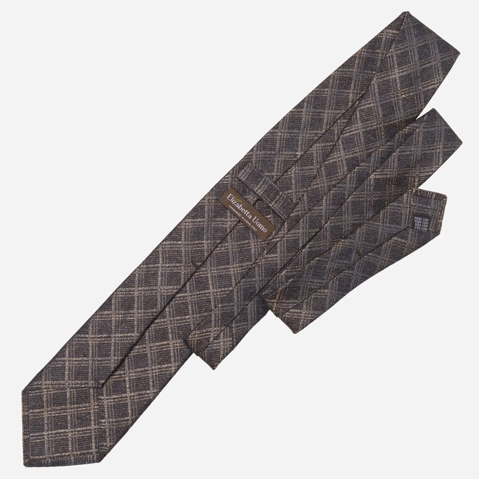 Empoli - Silk Jacquard Tie - Bronze