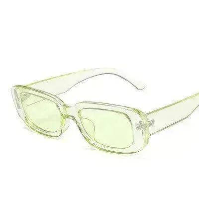 Fashion Square Jelly Sunglasses for Women