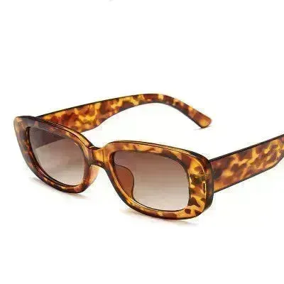 Fashion Square Jelly Sunglasses for Women