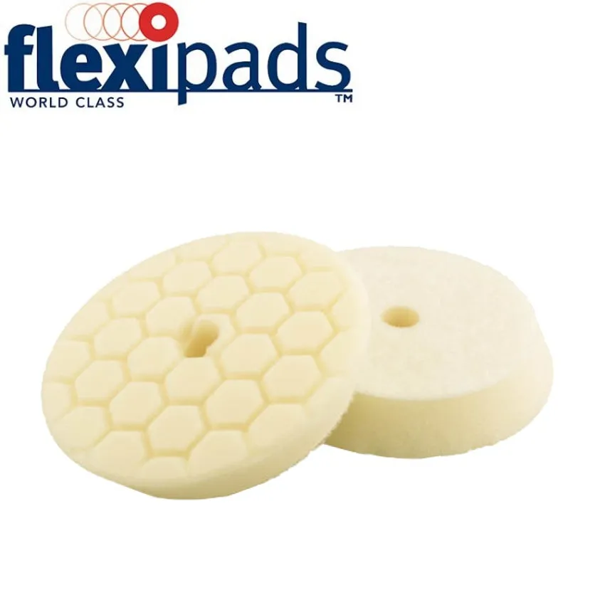 FLEXIPADS 125/150MM FLEX PRO-WHITE MEDIUM LIGHT POLISHING PAD FLEX HL550