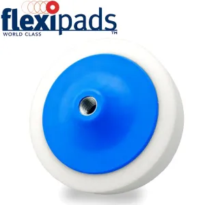 FLEXIPADS WHITE COMPOUNDING SPONGE 5/8UNC BLUE BACKING FLEX 44010