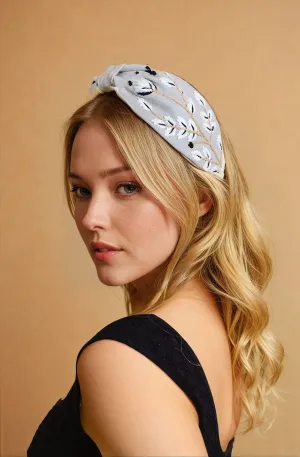 Floral Fun Monochrome Headband