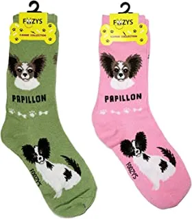 Green Pappillon Socks