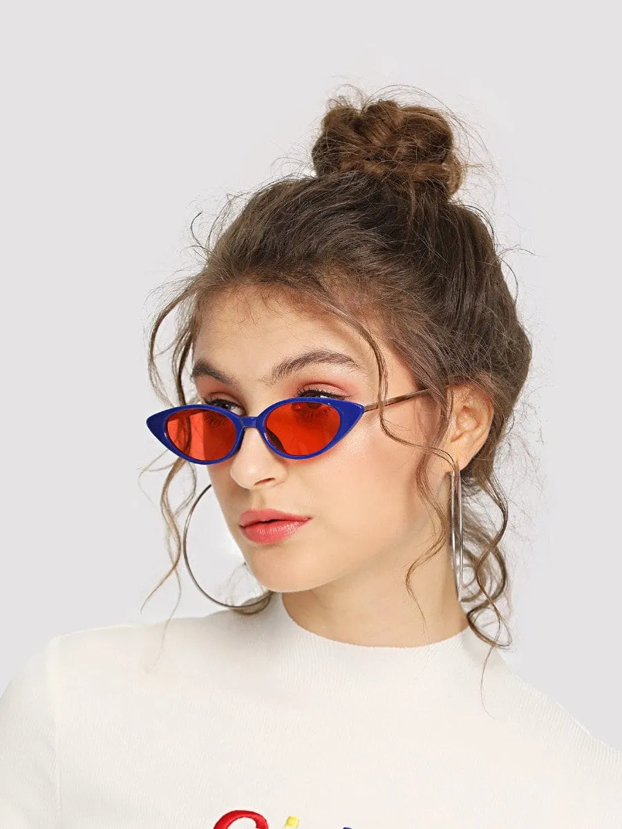 Groovy 90s Retro cateye sunglasses