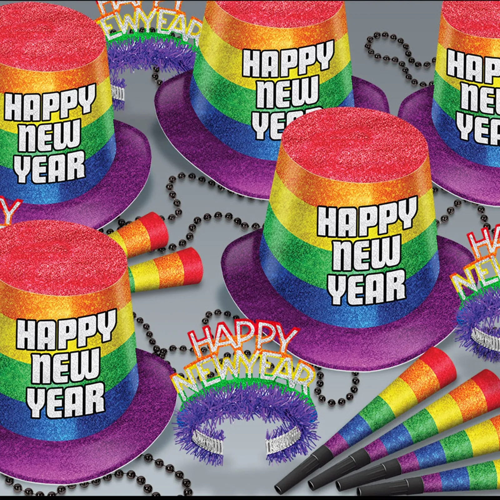 Happy New Year's Eve Party Kits