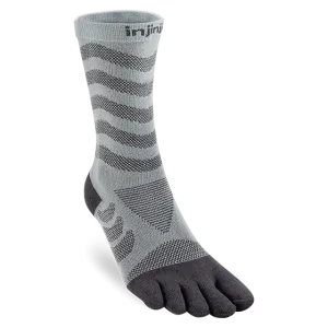 Injinji Women's Ultra Run Crew socks with coolmax