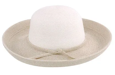 Jeanne Simmons - Two Tone Kettle Brim Hat