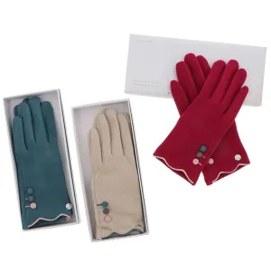 Joe Davies Scallop Cuff Boxed Gloves (Choice of 3)