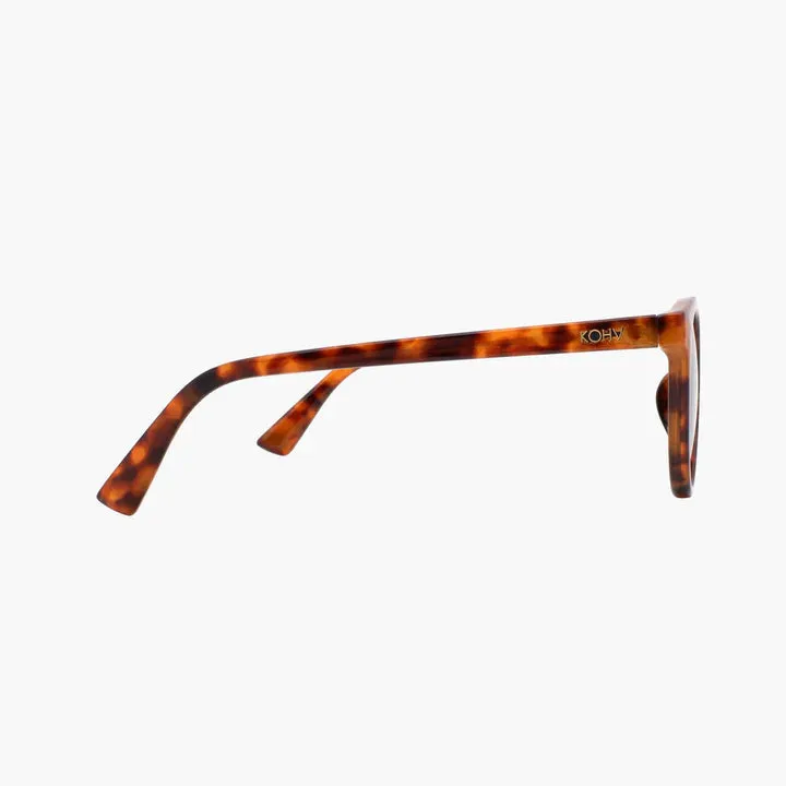 Kohv Eyewear – Heron in Gloss Amber Tortoise