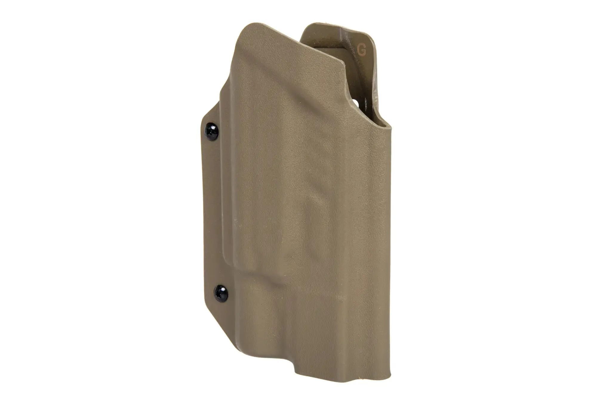 Kydex holster for Glock Tan