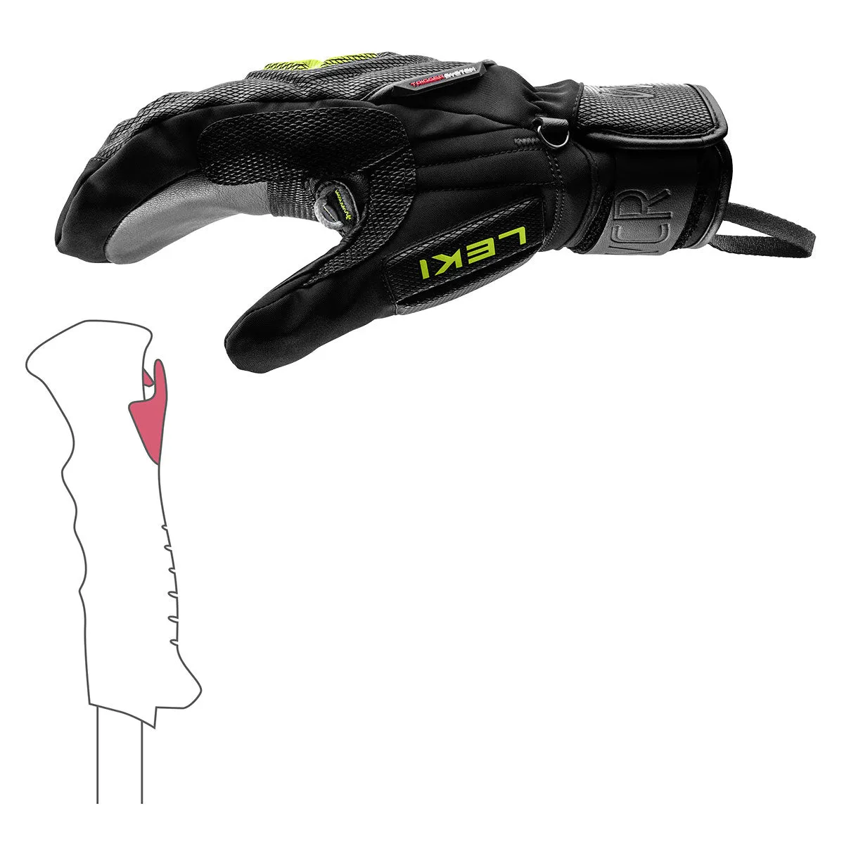 Leki WCR C-TECH 3D Mitts