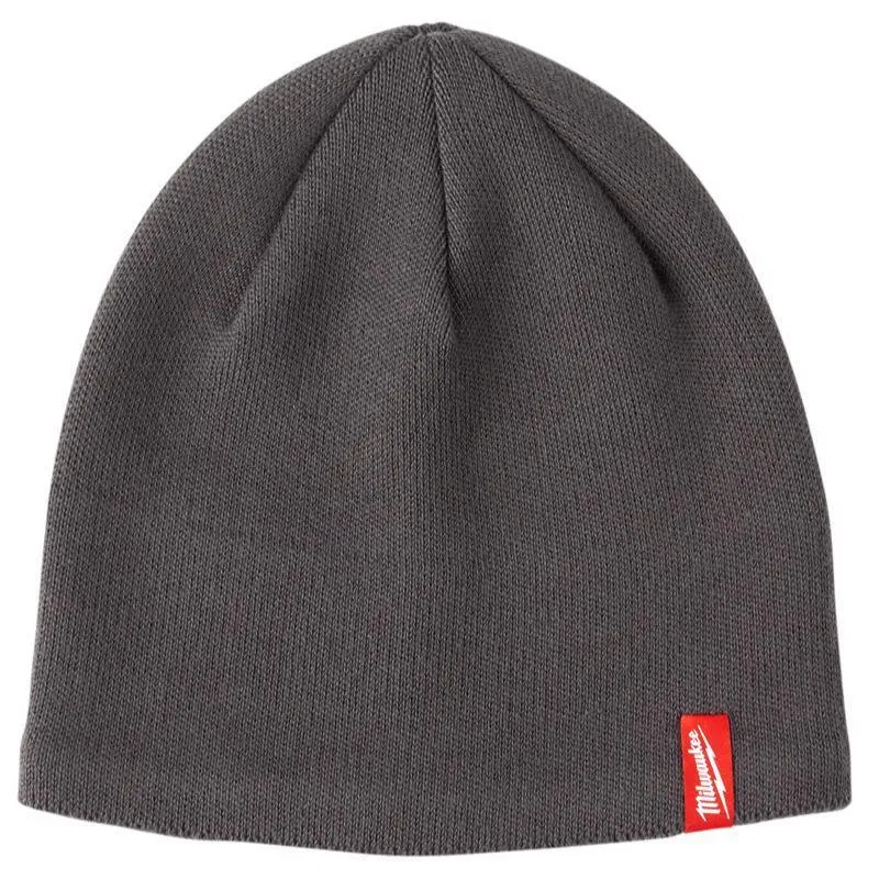 Milwaukee Fleece Lined Beanie Gray One Size Fits All