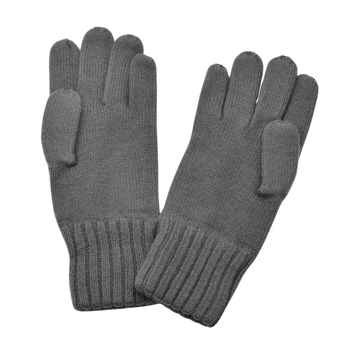 Original Austrian military warmer wool gloves gray breathable knitted winter NEW