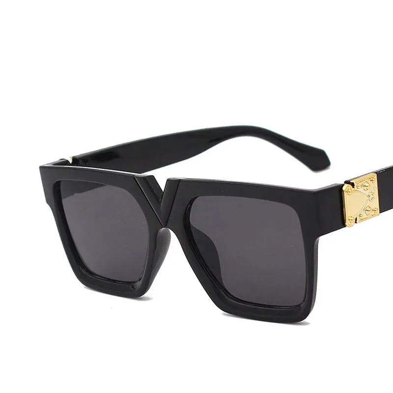 Oversized Square Retro Sunglasses