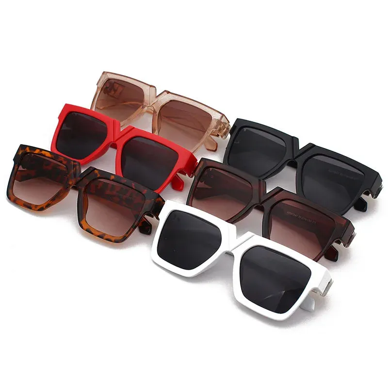 Oversized Square Retro Sunglasses