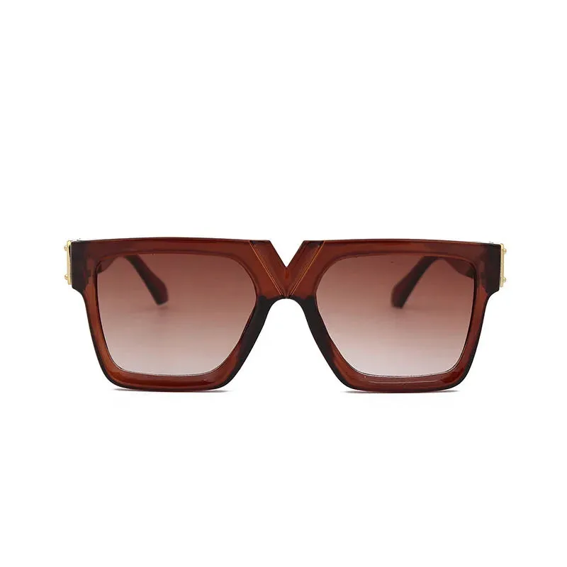 Oversized Square Retro Sunglasses