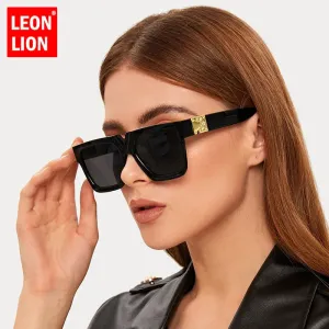 Oversized Square Retro Sunglasses