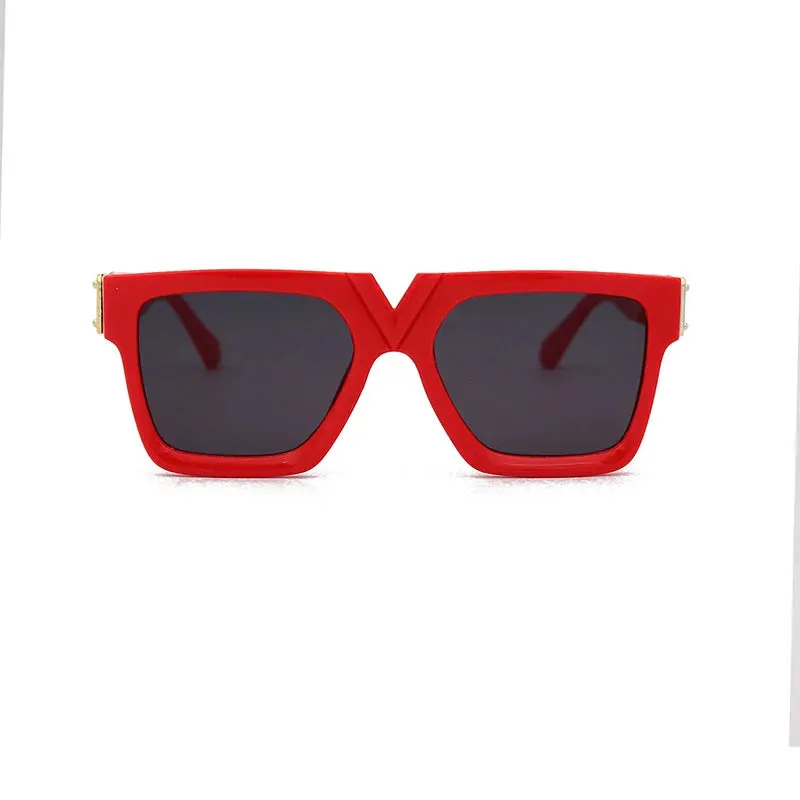 Oversized Square Retro Sunglasses