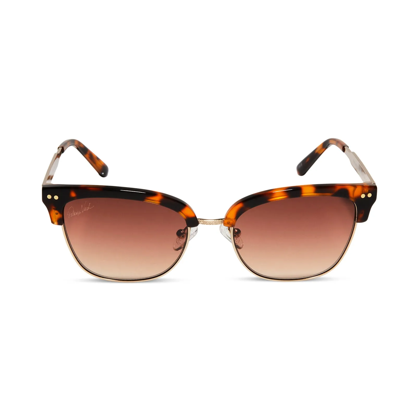 PATRICIA NASH - IRIS   TORTOISE   BROWN GRADIENT SUNGLASSES