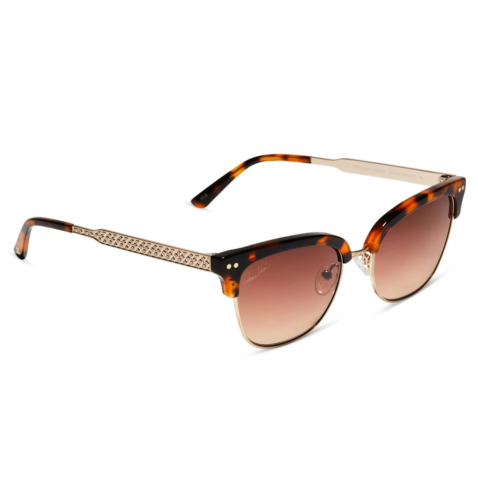 PATRICIA NASH - IRIS   TORTOISE   BROWN GRADIENT SUNGLASSES