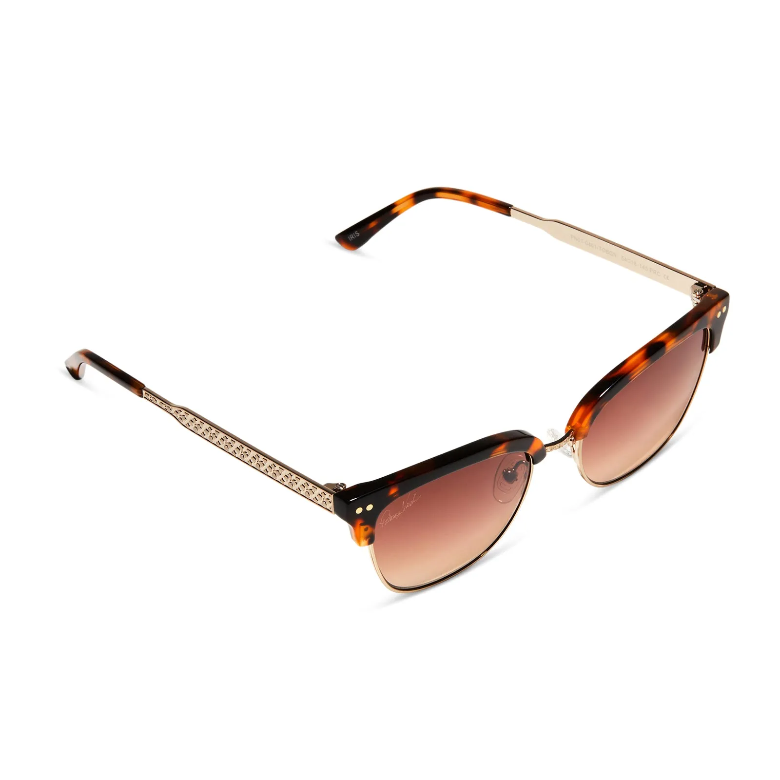 PATRICIA NASH - IRIS   TORTOISE   BROWN GRADIENT SUNGLASSES