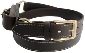 Quality Full Grain Leather Hobble Belt. Colour: Brown. Style No: 42029.