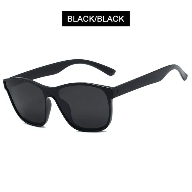 Reflective Unisex Retro Polarized TAC Lenses Sunglasses