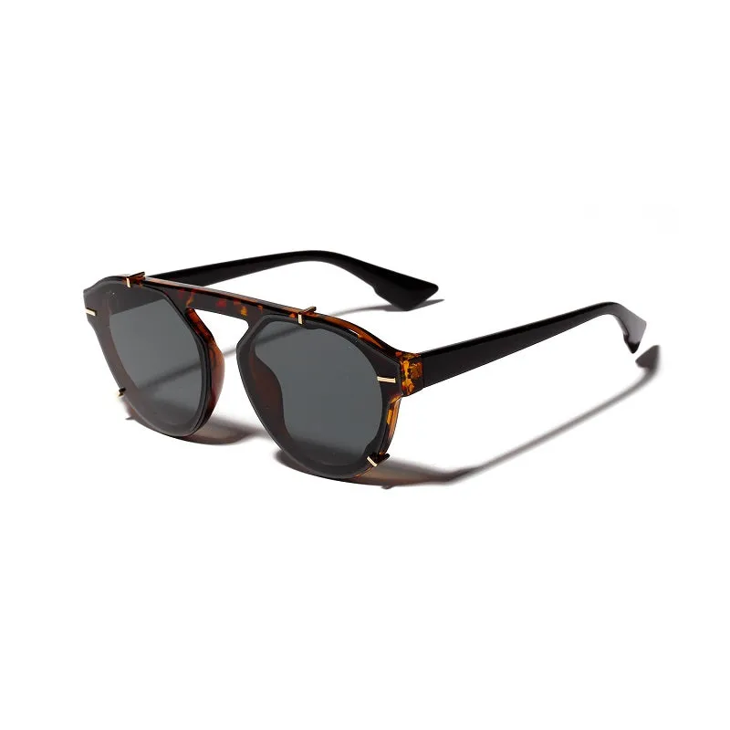 Retro Irregular Frame Sunglasses