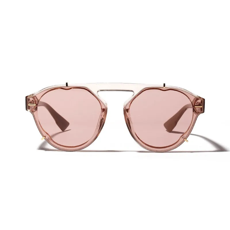 Retro Irregular Frame Sunglasses