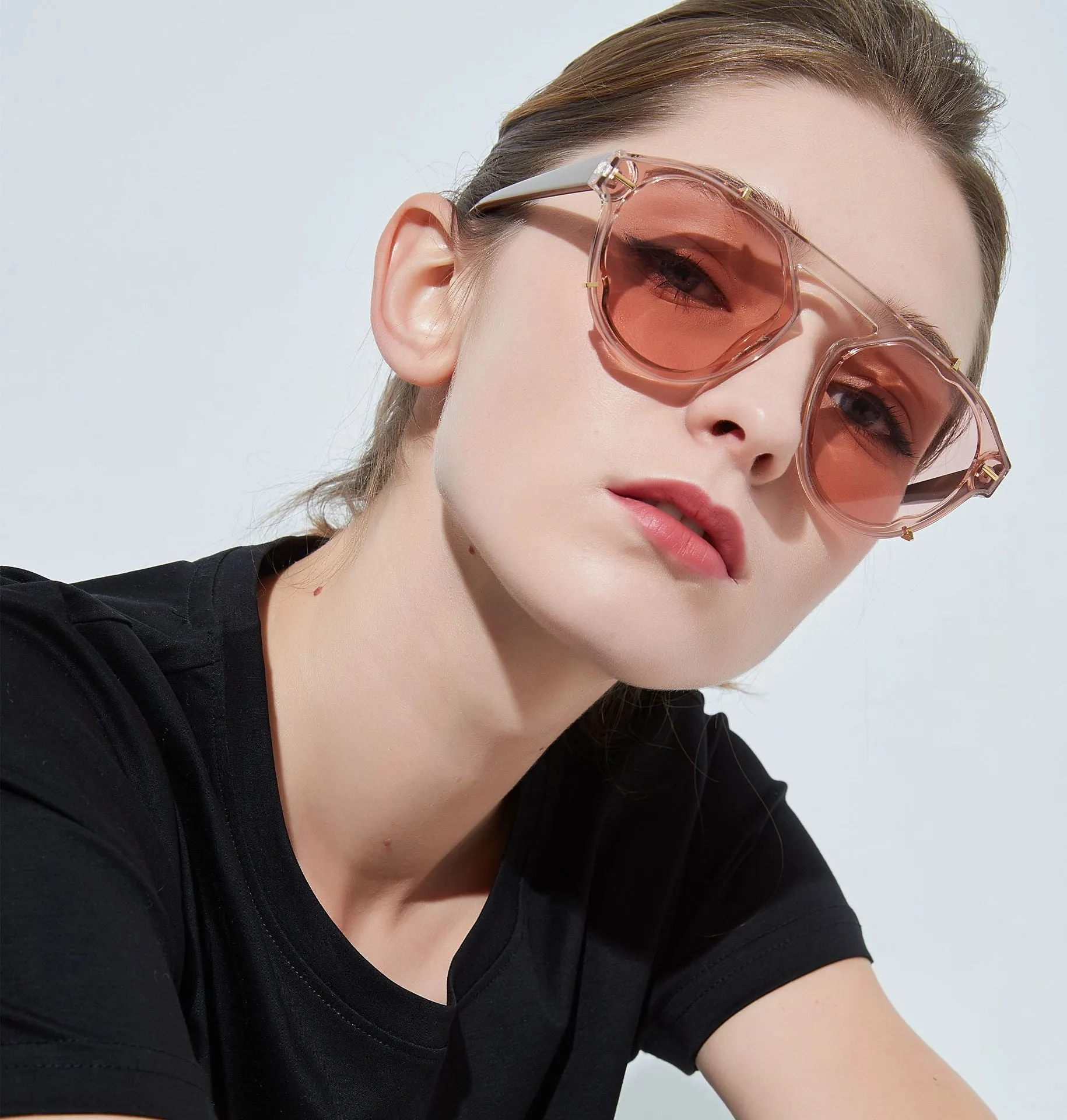 Retro Irregular Frame Sunglasses