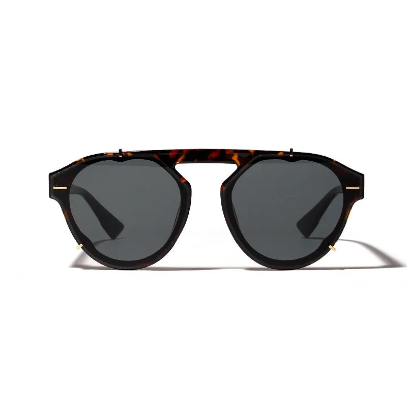 Retro Irregular Frame Sunglasses