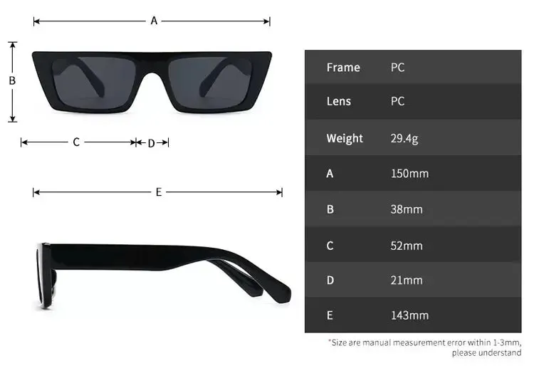 Retro UV Protection Sunglasses