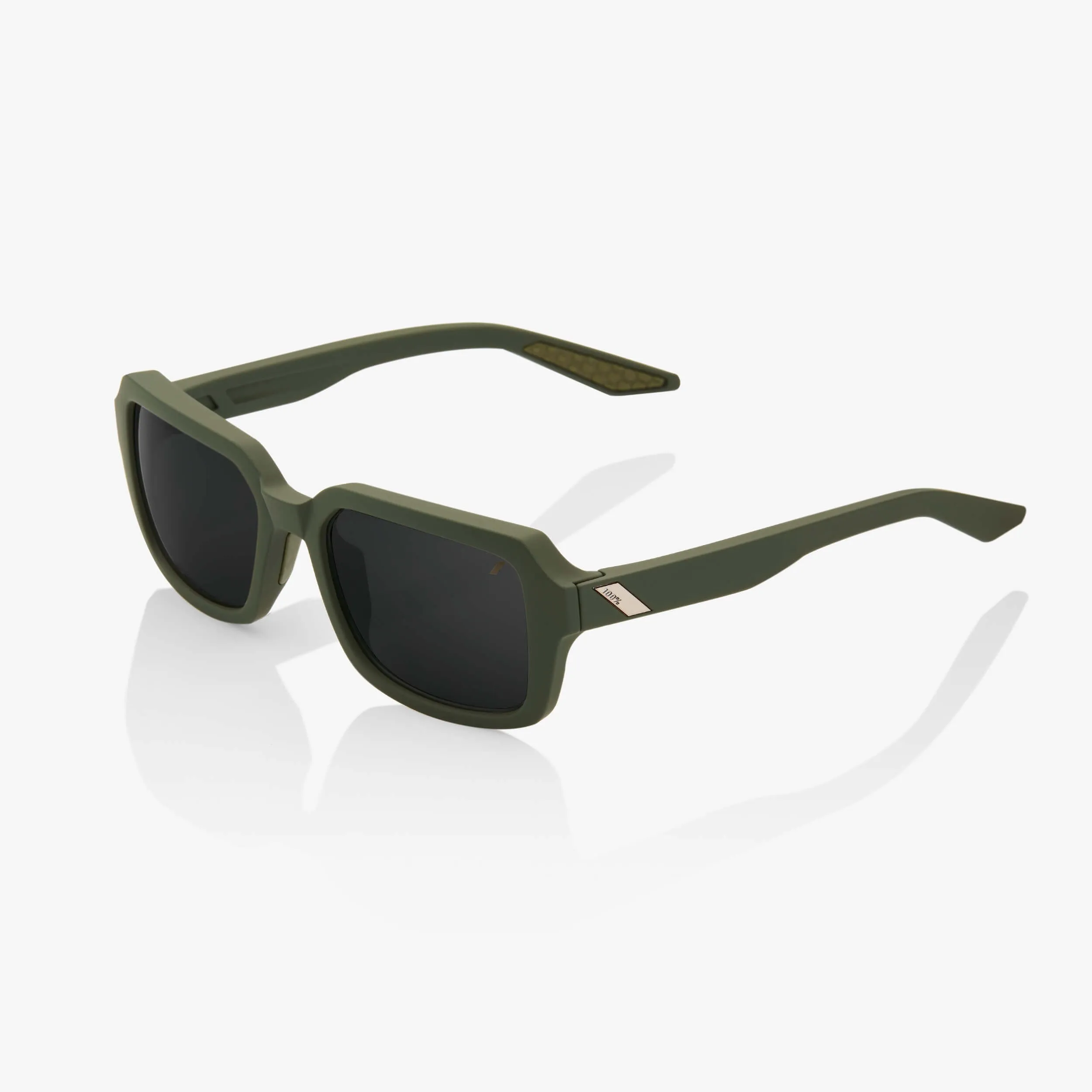 RIDELEY - Soft Tact Army Green - Black Mirror Lens